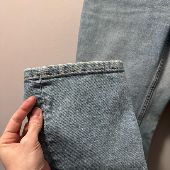 Everlane cheeky jean 26 crop Light Blue denim - Picture 7 of 8